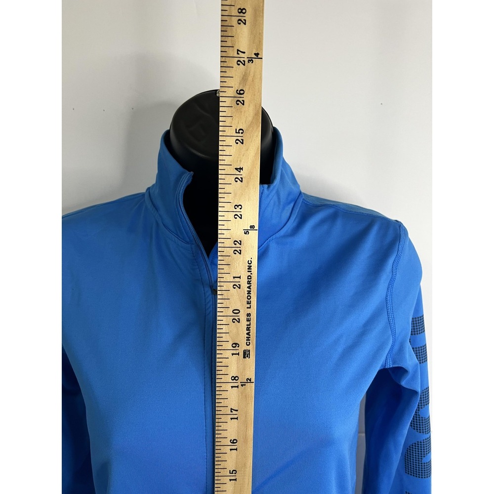 Nike Dri-FIT Pullover Womens Small Blue Half Zip Running Long Sleeve Shirt - Picture 2 of 8
